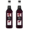 Sirop 1883 Routin Grenade - Bouteille plastique - 2 x 1 L