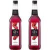 Sirop 1883 Routin Grenadine - Bouteille plastique - 2 x 1 L