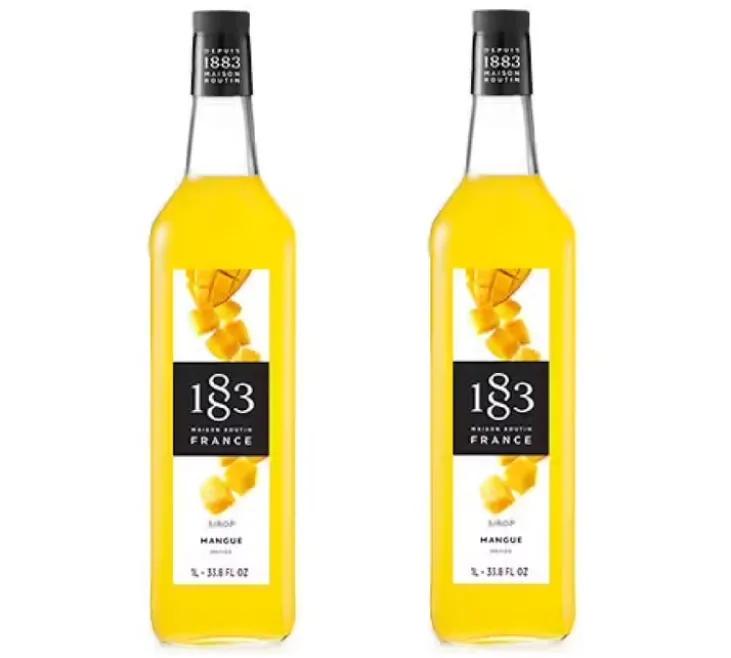 Sirop 1883 Routin Mangue - Bouteille plastique - 2 x 1 L
