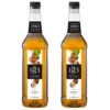 Sirop 1883 Routin Noisette - Bouteille Plastique - 2 x 1 L