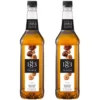 Sirop 1883 Routin Noisette Grillée - Bouteille plastique - 2 x 1 L