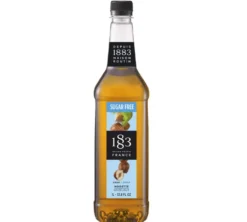Sirop 1883 Routin Noisette sans sucre - Bouteille Plastique - 1L