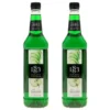 Sirop 1883 Routin Pomme Verte - Bouteille Plastique - 2 x 1 L