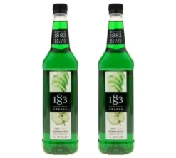 Sirop 1883 Routin Pomme Verte - Bouteille Plastique - 2 x 1 L