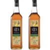 Sirop Vanille BIO - Bouteille verre - 1883 ROUTIN 2 x 1 L