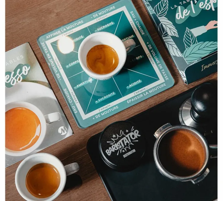 Table des variables de l'espresso - MAXICOFFEE