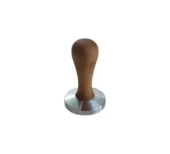 Tamper café JOE FREX Elegance 53 mm en acier et bois de noisetier