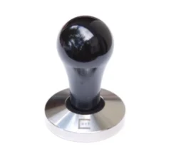 Tamper café JOE FREX Pop noir avec base en acier 53 mm