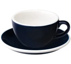 6 Tasses Cappuccino et sous-tasses Egg 20 cl Denim - Loveramics