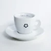 6 tasses et sous-tasses expresso Bazzara