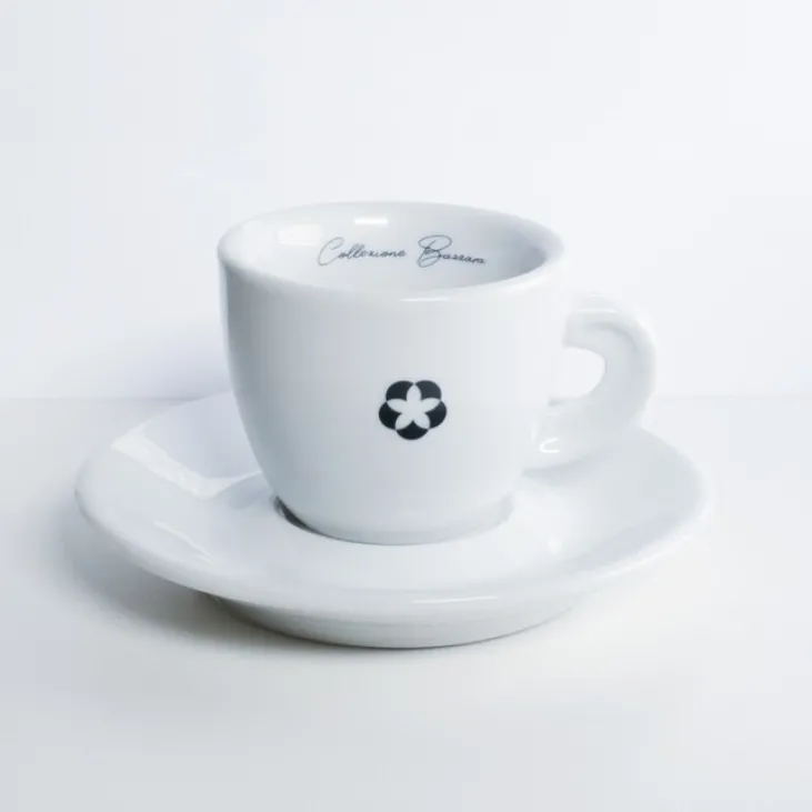 6 tasses et sous-tasses expresso Bazzara