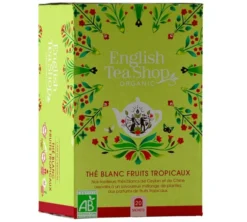 Thé Blanc Fruits Tropicaux Bio - 20 sachets - ENGLISH TEA SHOP