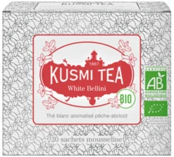 Thé Blanc White Bellini Bio - 20 sachets - KUSMI TEA