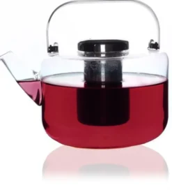 Théière en verre et filtre inox 1.2 L - Viva Scandinavia