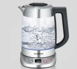 Théière en verrre 1,7 L SEVERIN WK 3480 + Coffret thé COMPTOIR FRANÇAIS DU THÉ OFFERT
