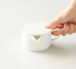 Théière Kyusu Blanche - 200 ml - Origami