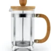 Théière à piston Inox et Bambou 60cl H&H Nordic