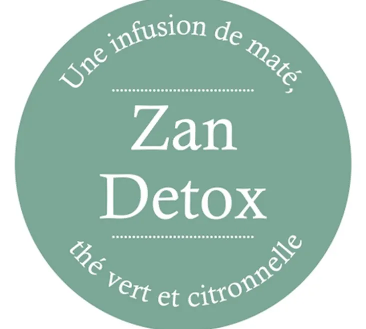 Thé Maté Zan Detox - Vrac 100 g - COMPTOIR FRANÇAIS DU THÉ