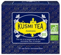 Thé Noir Anastasia Bio & Equitable - 20 sachets - KUSMI TEA