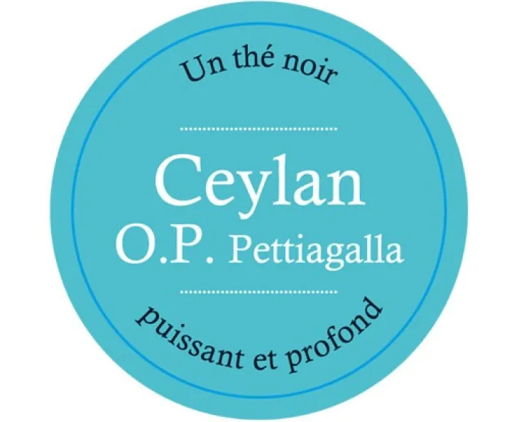 Thé Noir Ceylan OP Pettiagalla - Vrac 100 g - COMPTOIR FRANÇAIS DU THÉ
