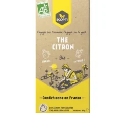 Thé Noir Citron Bio - 20 sachets - 1336 (SCOP TI)