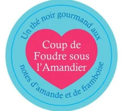 Thé Noir Coup de Foudre sous l'Amandier - Vrac 100 g - COMPTOIR FRANÇAIS DU THÉ