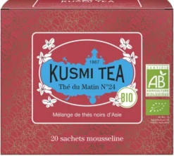 Thé Noir du Matin N°24 Bio - 20 sachets - KUSMI TEA