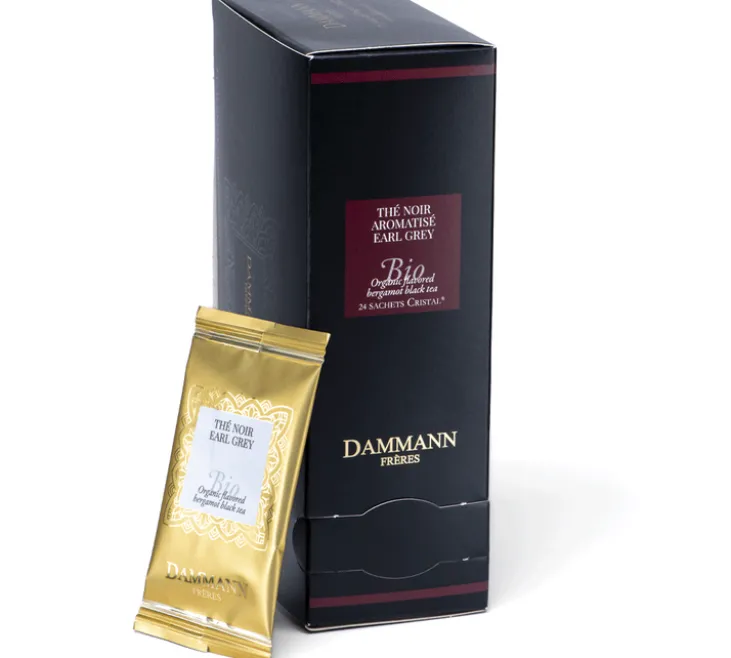 Thé Noir Earl Grey Bio - 24 sachets - DAMMANN FRÈRES