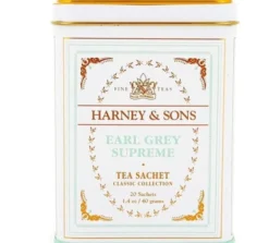 Thé Noir Earl Grey Supreme Bergamote - 20 sachets - HARNEY AND SONS
