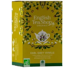 Thé Noir Earl Grey Vanille Bio - 20 sachets - ENGLISH TEA SHOP