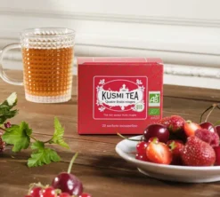 Thé Noir Quatre Fruits Rouges Bio - 20 sachets - KUSMI TEA