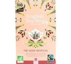 Thé Noir Tropical Bio & Equitable - 20 sachets - FAIRTRADE - ENGLISH TEA SHOP