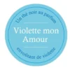 Thé Noir Violette mon Amour - Vrac 100 g - COMPTOIR FRANÇAIS DU THÉ