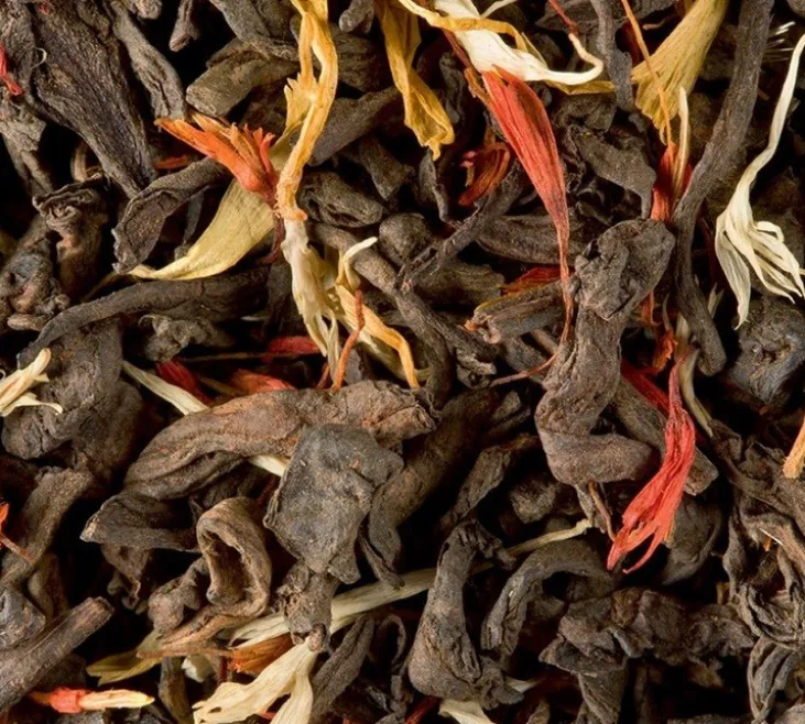 Thé Sombre Pu-Erh Gourmand - Vrac 100 g - DAMMANN FRÈRES