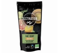 Thé Vert Agrumes Bio & Equitable - Vrac 80 g - FAIRTRADE - DESTINATION