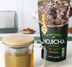Thé Vert Bancha Hojicha Bio - Vrac 40 g - AROMANDISE
