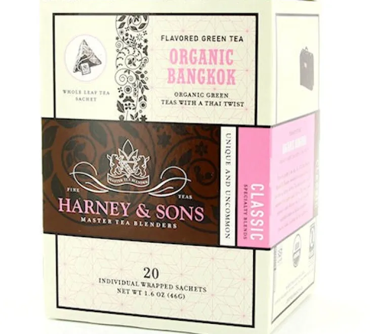 Thé Vert Bangkok Citronnelle Bio - 20 sachets - HARNEY AND SONS