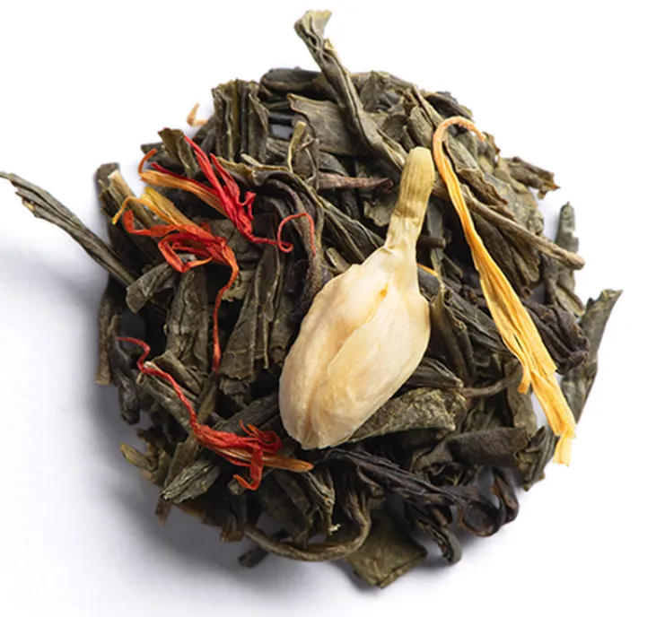 Thé Vert Calypso Mango - Vrac 100 g - DAMMANN FRÈRES