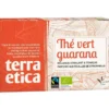 Thé Vert Guarana Citronnelle Bio & Equitable - 20 sachets - Terra Etica
