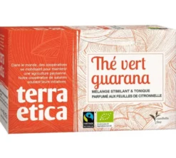 Thé Vert Guarana Citronnelle Bio & Equitable - 20 sachets - Terra Etica