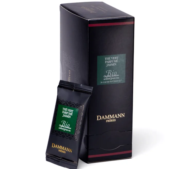 Thé Vert Jasmin Bio - 24 sachets - DAMMANN FRÈRES