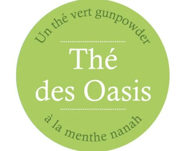 Thé Vert à la Menthe Thé des Oasis - Vrac 100 g - COMPTOIR FRANÇAIS DU THÉ