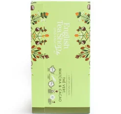 Thé Vert Matcha Cacao Bio & Equitable - 20 sachets - FAIRTRADE - ENGLISH TEA SHOP