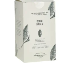 Thé Vert Rouge Baiser Bio - 20 sachets - GEORGE CANNON