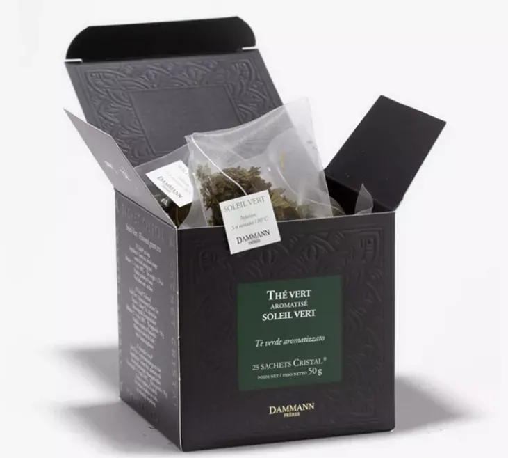 Thé Vert Soleil Vert - 25 sachets - DAMMANN FRÈRES