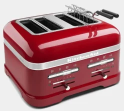 Toaster KitchenAid 5KMT4205ECA Artisan rouge Pomme d'Amour - 4 fentes