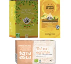 Trio Thés et Infusions aux Agrumes Bio - 3 x 20 sachets - MULTIMARQUES