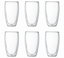 6 verres BODUM Pavina double paroi 45 cl