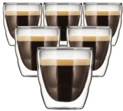 Verres double paroi BODUM - Pilatus 6x8cl