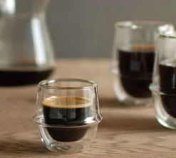 2 Verres double paroi Kronos 25 cl - KINTO